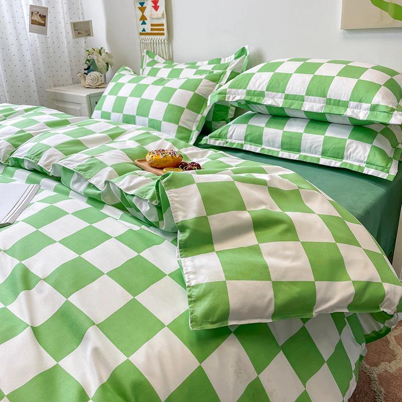 Junips | Checked Bedding Set