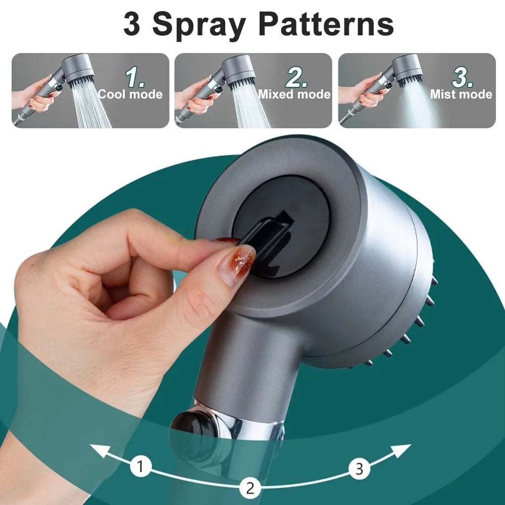 Junips | Shower head – PowerSpray – increased pressure – Spa experience