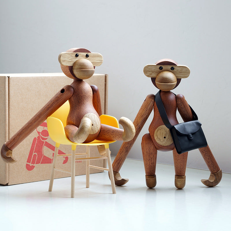 Junips | Cheeky Monkey Solid Wood Ornament