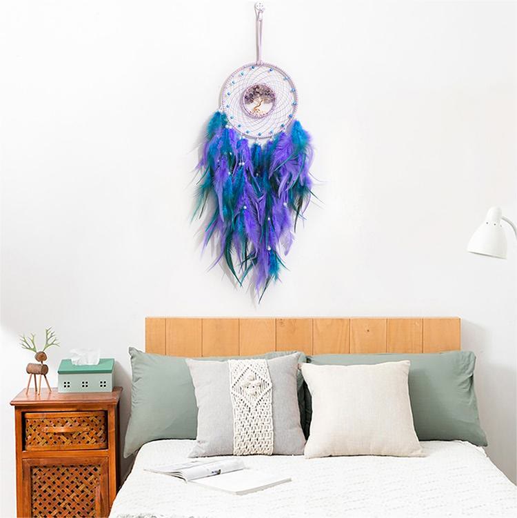 Junips | Frendorf Crystal Tree of Life Feather Glow Dreamcatcher
