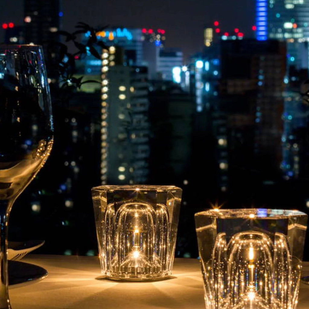 Junips | Lamp - Luxury Diamond Crystal LED Rechargeable Table Lamp
