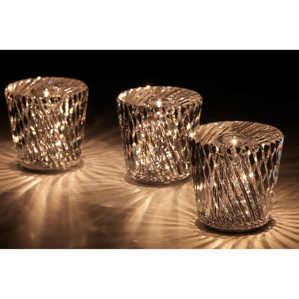 Junips | Lamp - Luxury Diamond Crystal LED Rechargeable Table Lamp