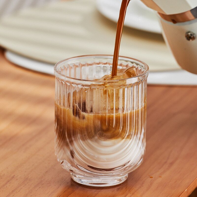Junips | American Ice Latte Glass Coffee Mug