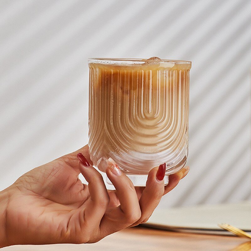 Junips | American Ice Latte Glass Coffee Mug