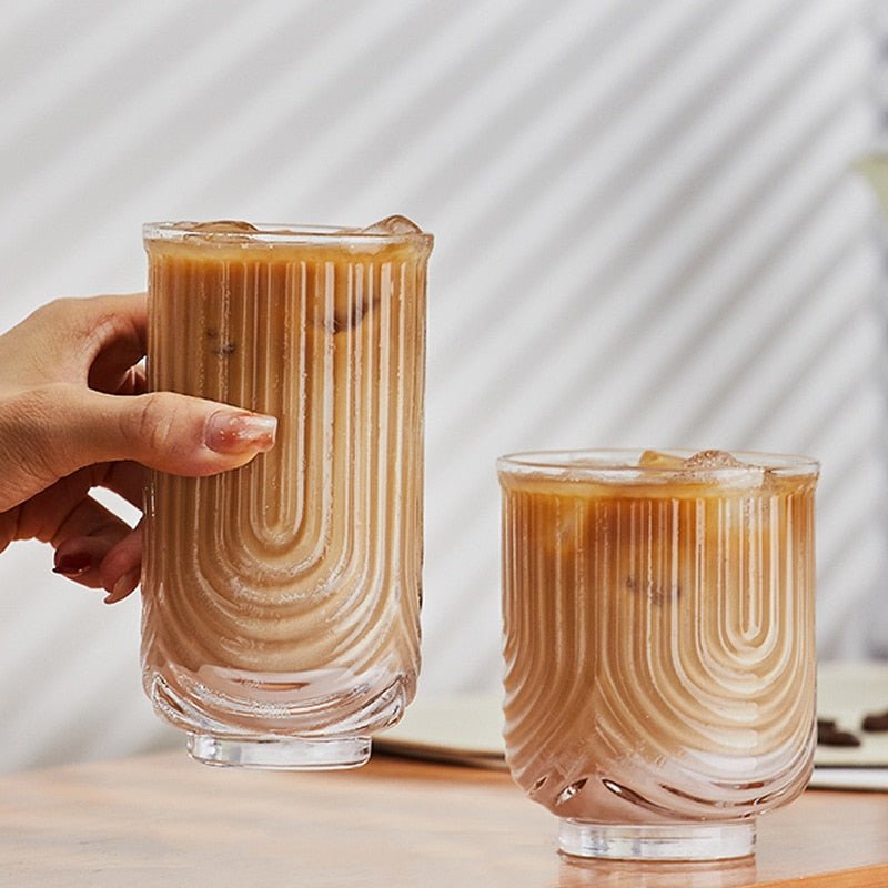 Junips | American Ice Latte Glass Coffee Mug