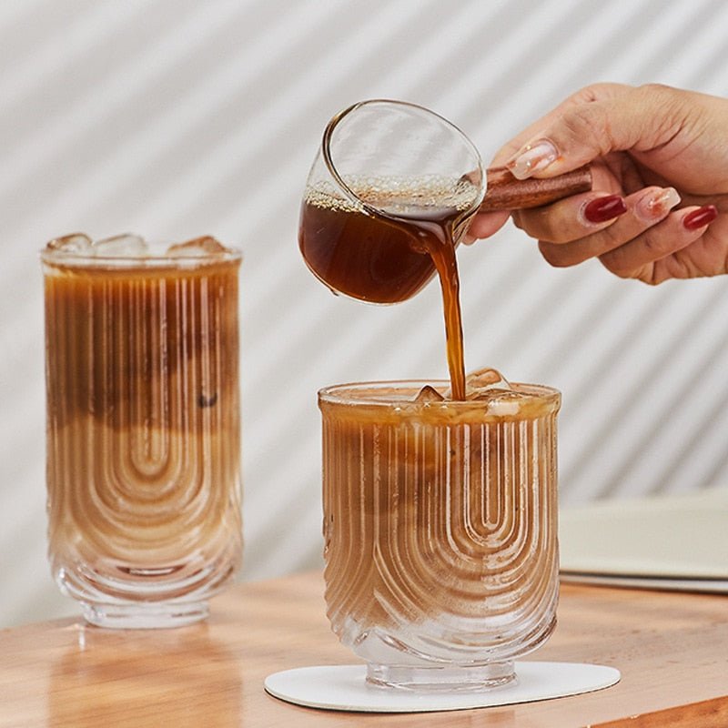 Junips | American Ice Latte Glass Coffee Mug
