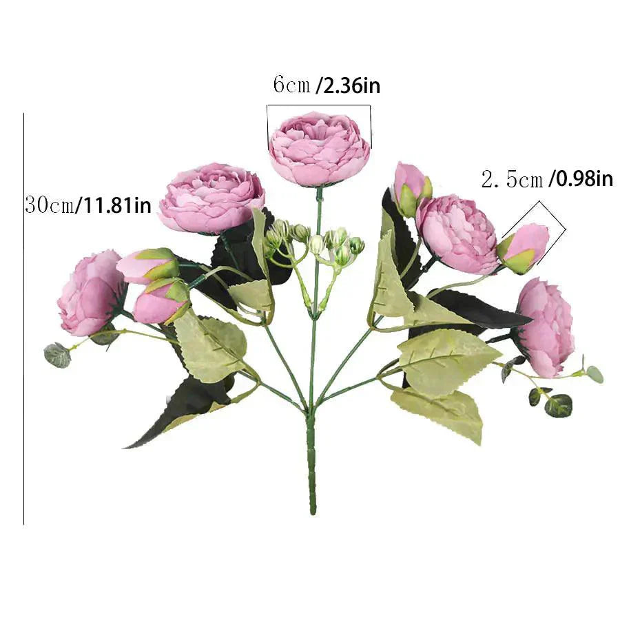 Junips | Eternal Elegance Silk Peony Arrangement