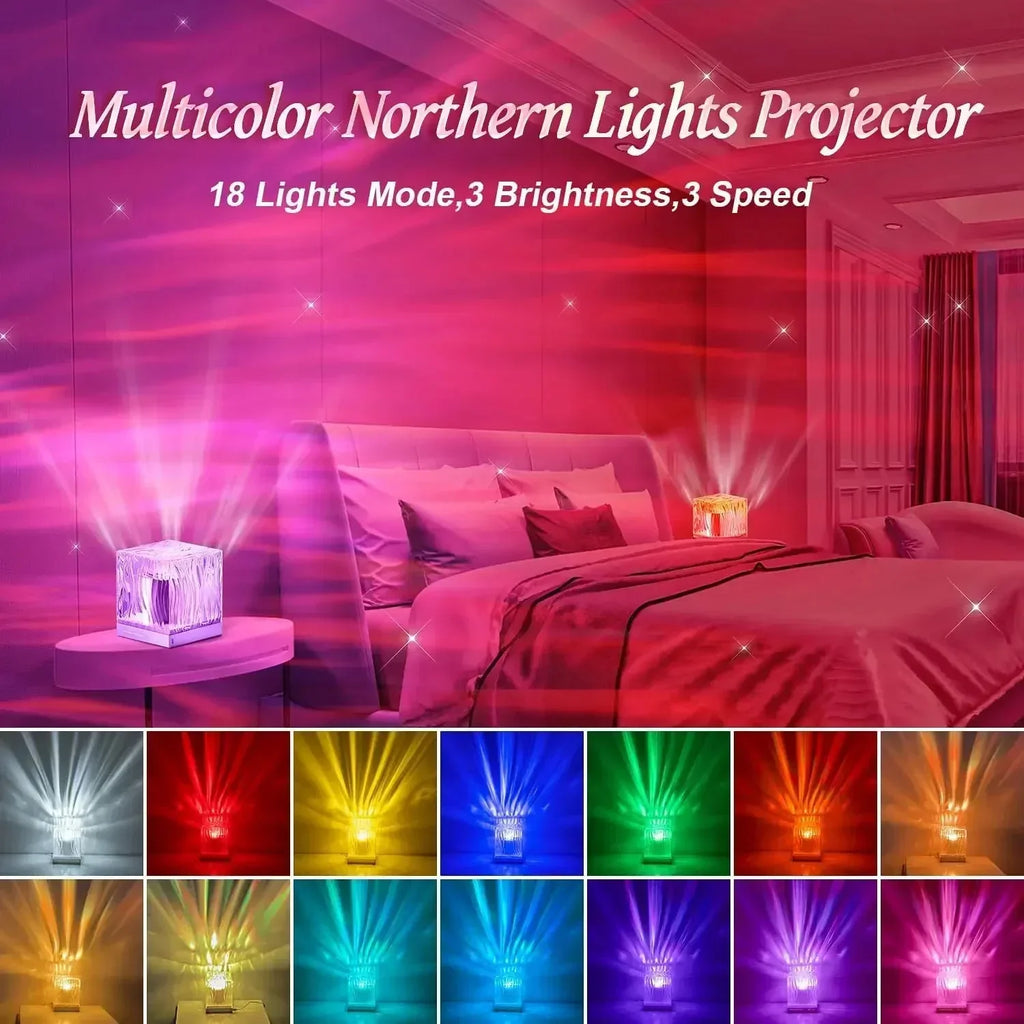Junips | Aurora Water Wave Projector Night Light