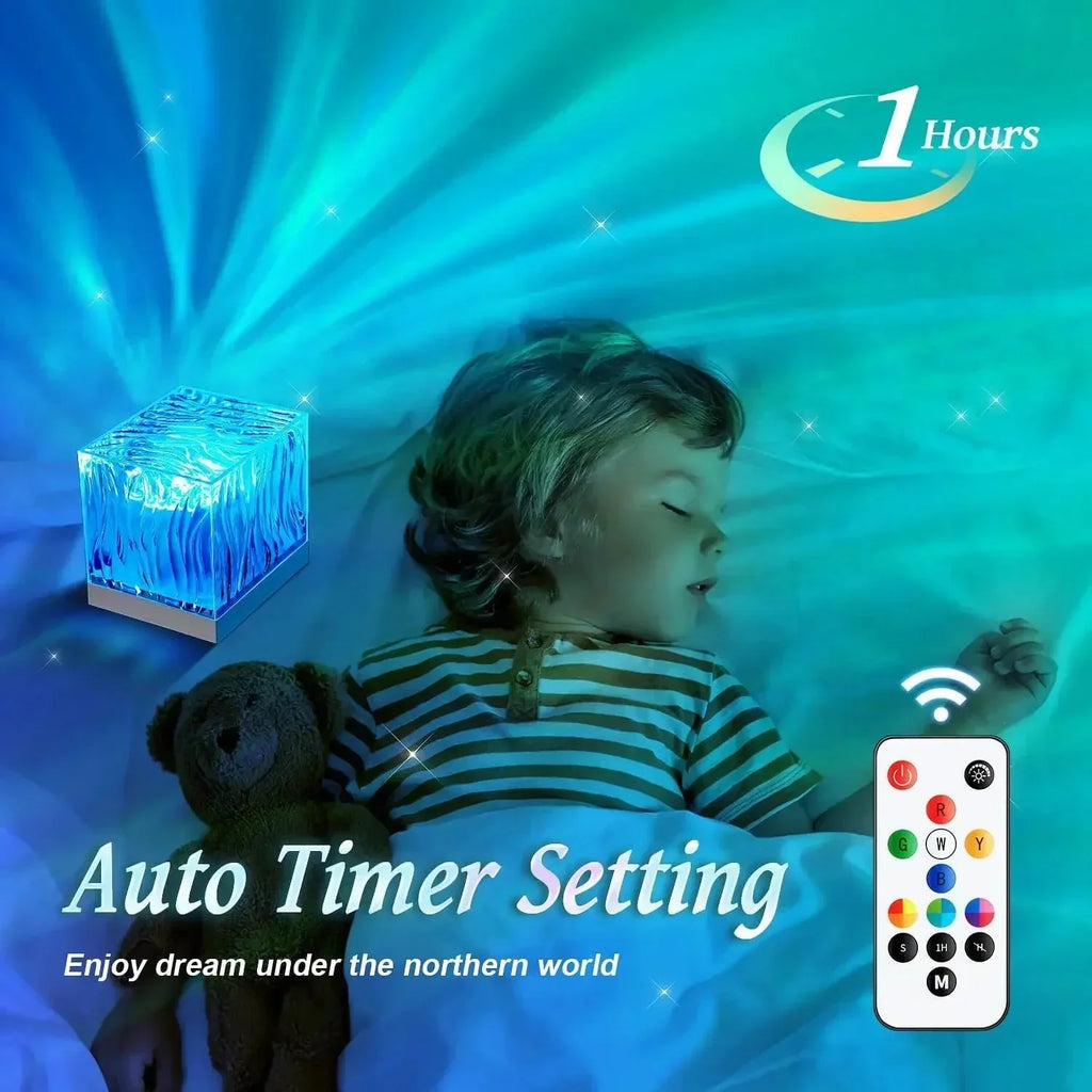 Junips | Aurora Water Wave Projector Night Light