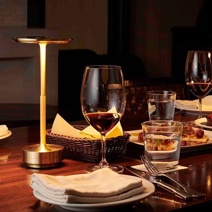 Junips | Cordless Table Lamp - Dimmable & Rechargeable Waterproof Desk Light