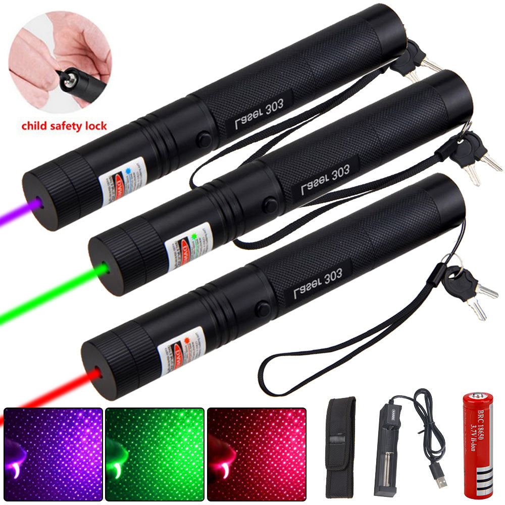 Junips | Laser pointer - RangeLite 303 - Powerful - Long range & Rechargeable