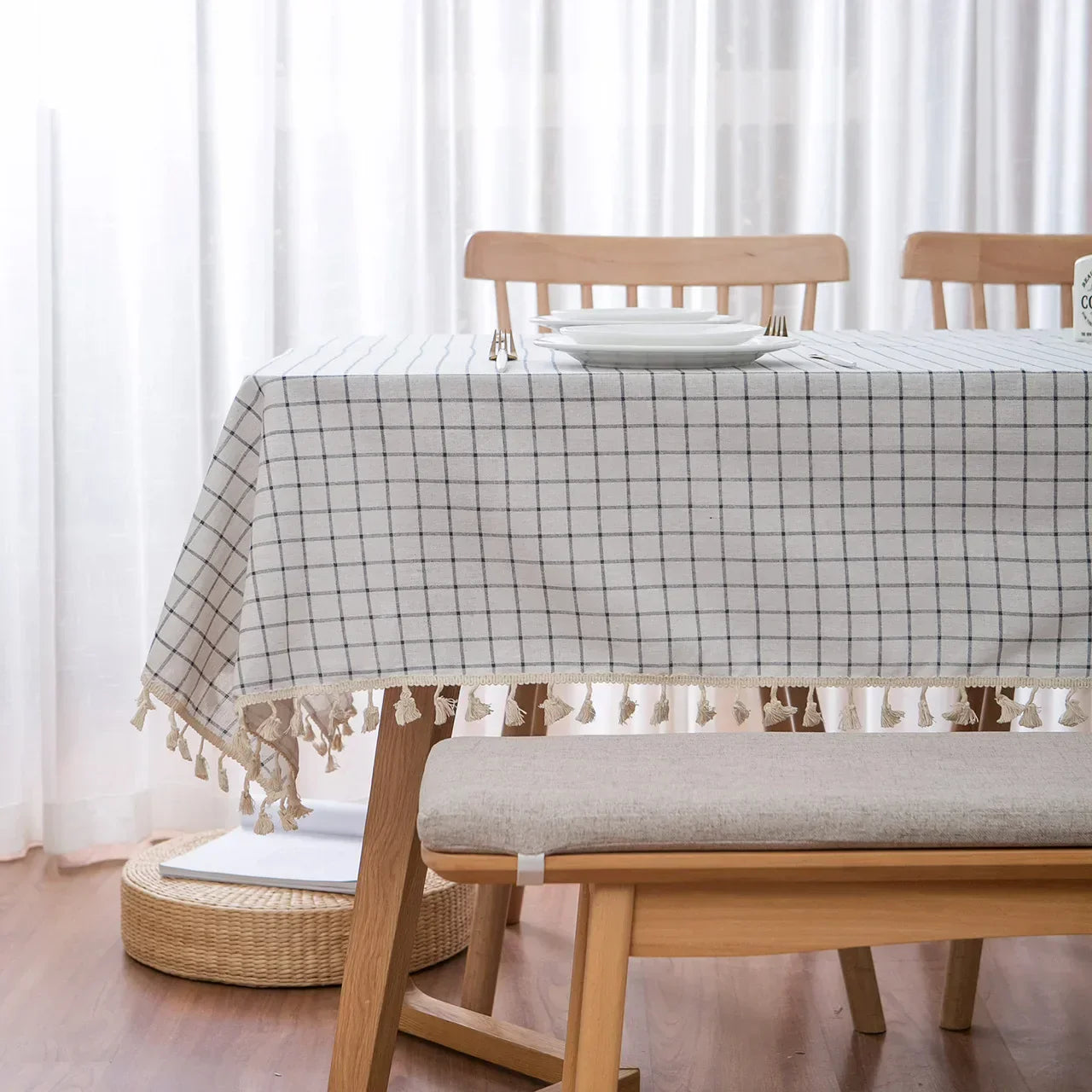 Junips | Pastoral Cotton-Linen Tablecloth