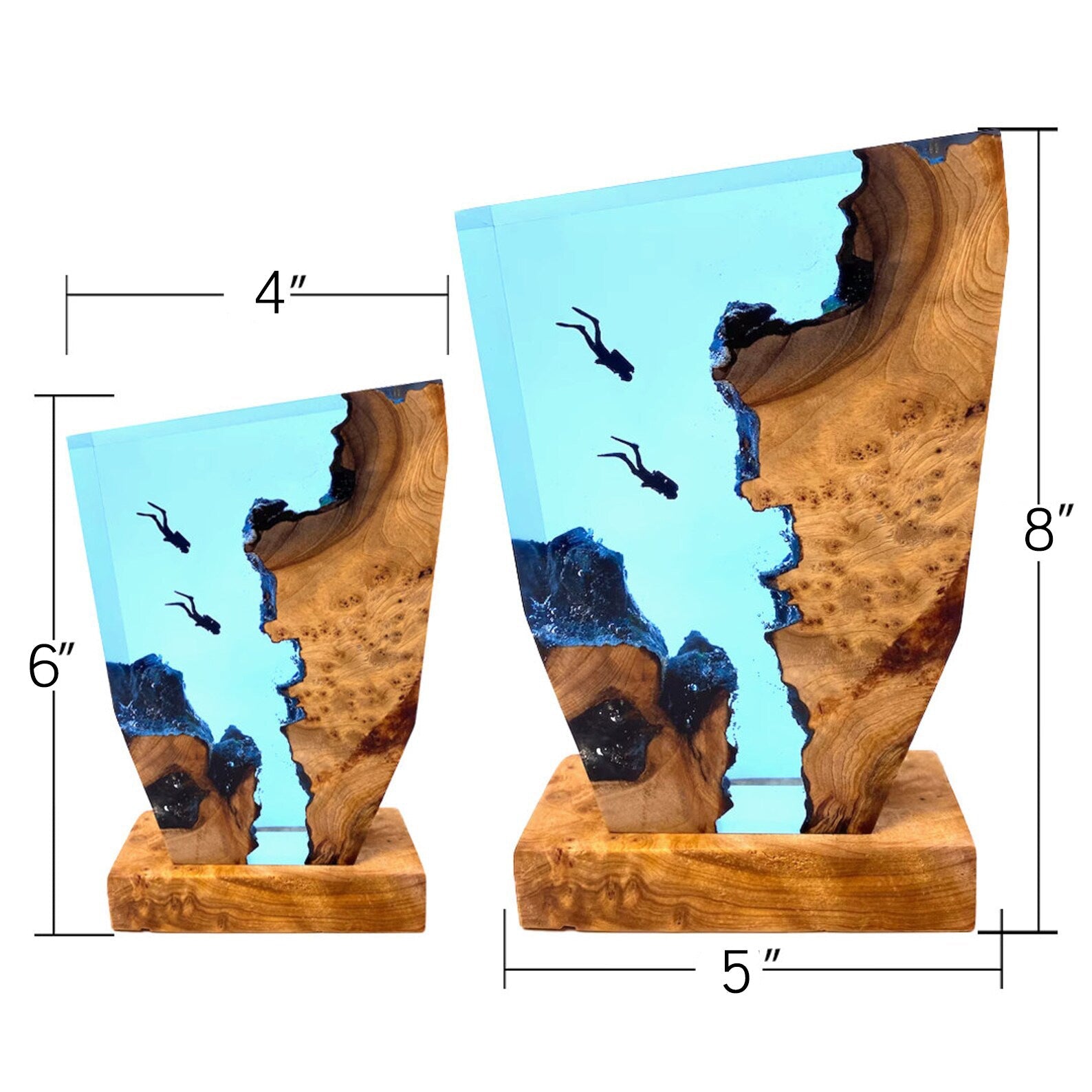 Junips | Frendorf - Stylish Ocean Karst Diver Table Lamp for Your Home