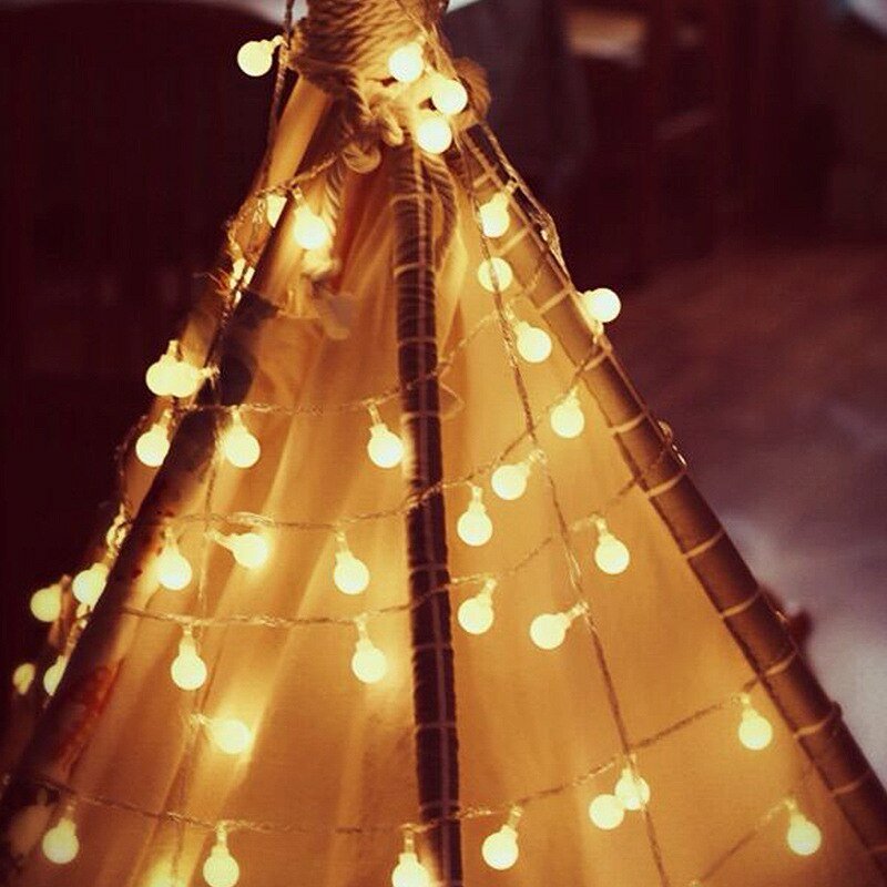 Junips | Ball Globe String Lights USB / Battery Operated
