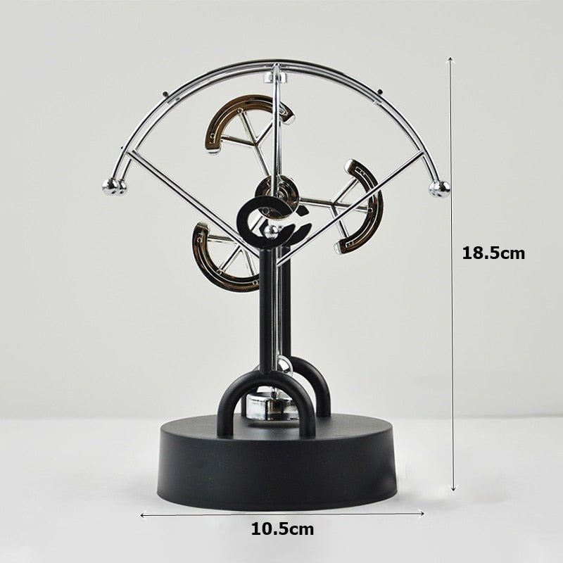Junips | Ball Rotating Perpetual Motion Pendulum Interactive Ornament