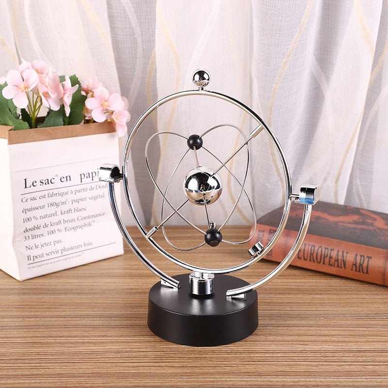 Junips | Ball Rotating Perpetual Motion Pendulum Interactive Ornament