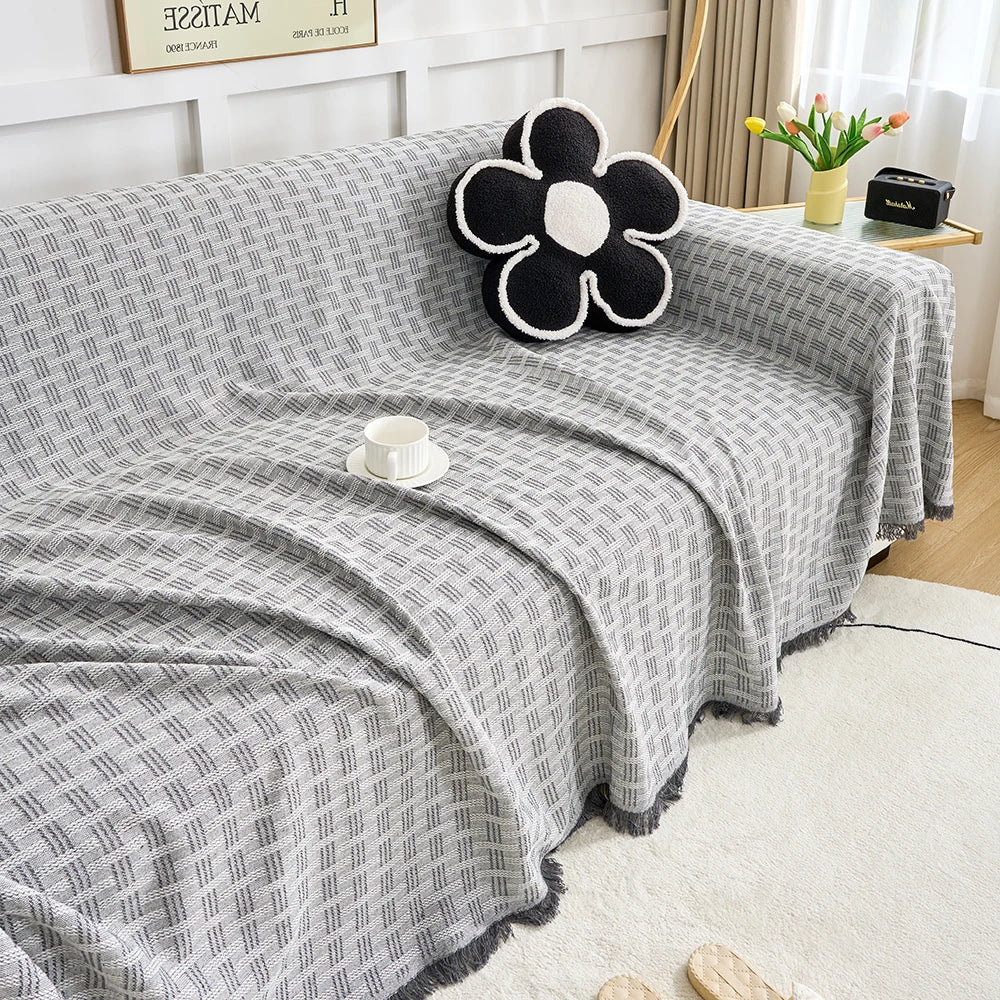 Junips | Large Sofa Cover with Reversible Pattern Stylish Protection