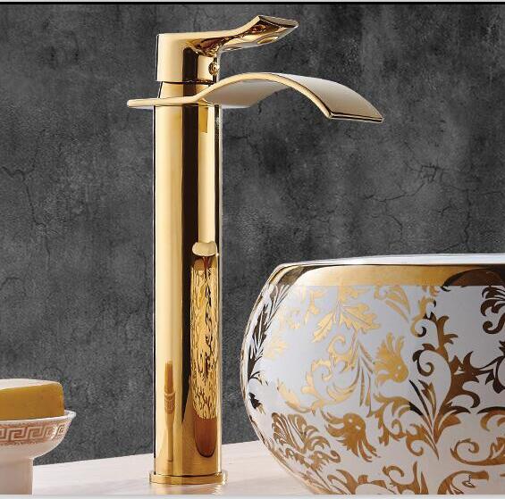 Junips | Vanity faucet waterfall faucet brass vanity faucet mixer tap