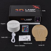 Junips | 3D Lamp head of Mickey