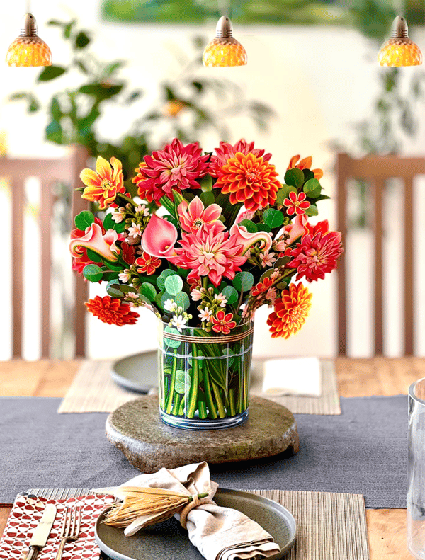 Junips | Plastic Pop-up Flower | Incl. Free Gift Cards - Fair