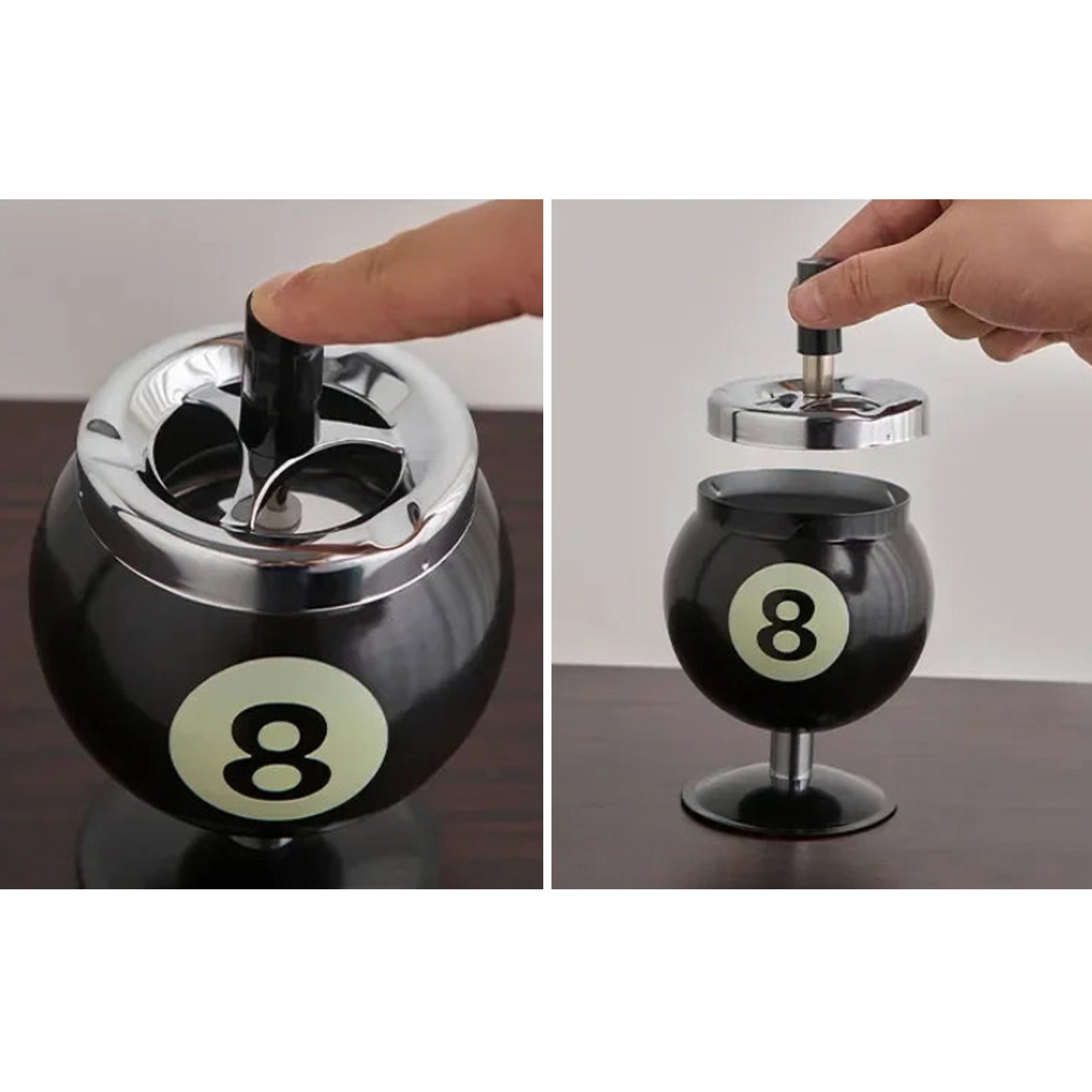 Junips | Metal Billiard Ashtray