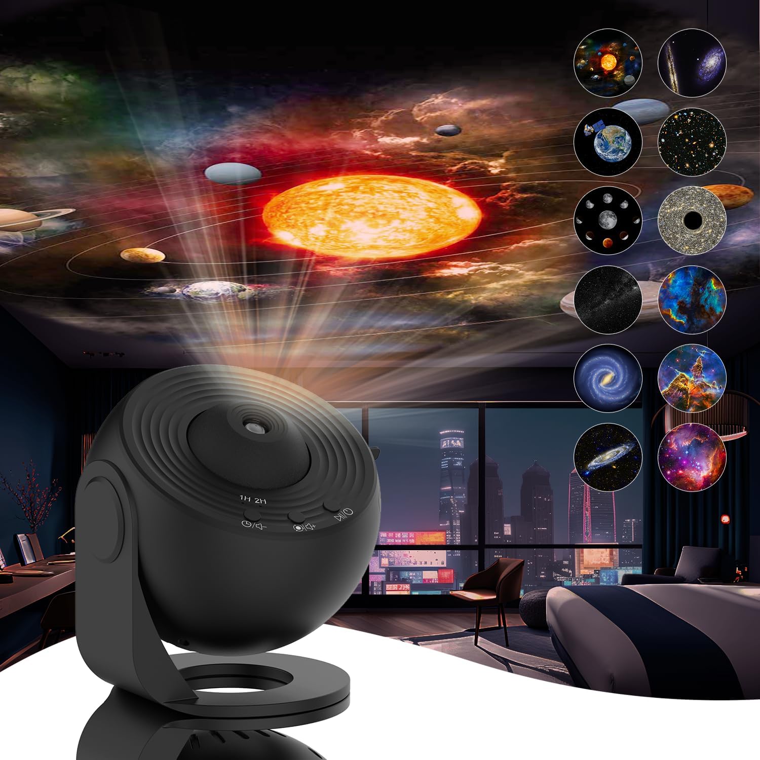 Junips | 360° Planetarium Projector | Improved Relaxation and Stress Relief