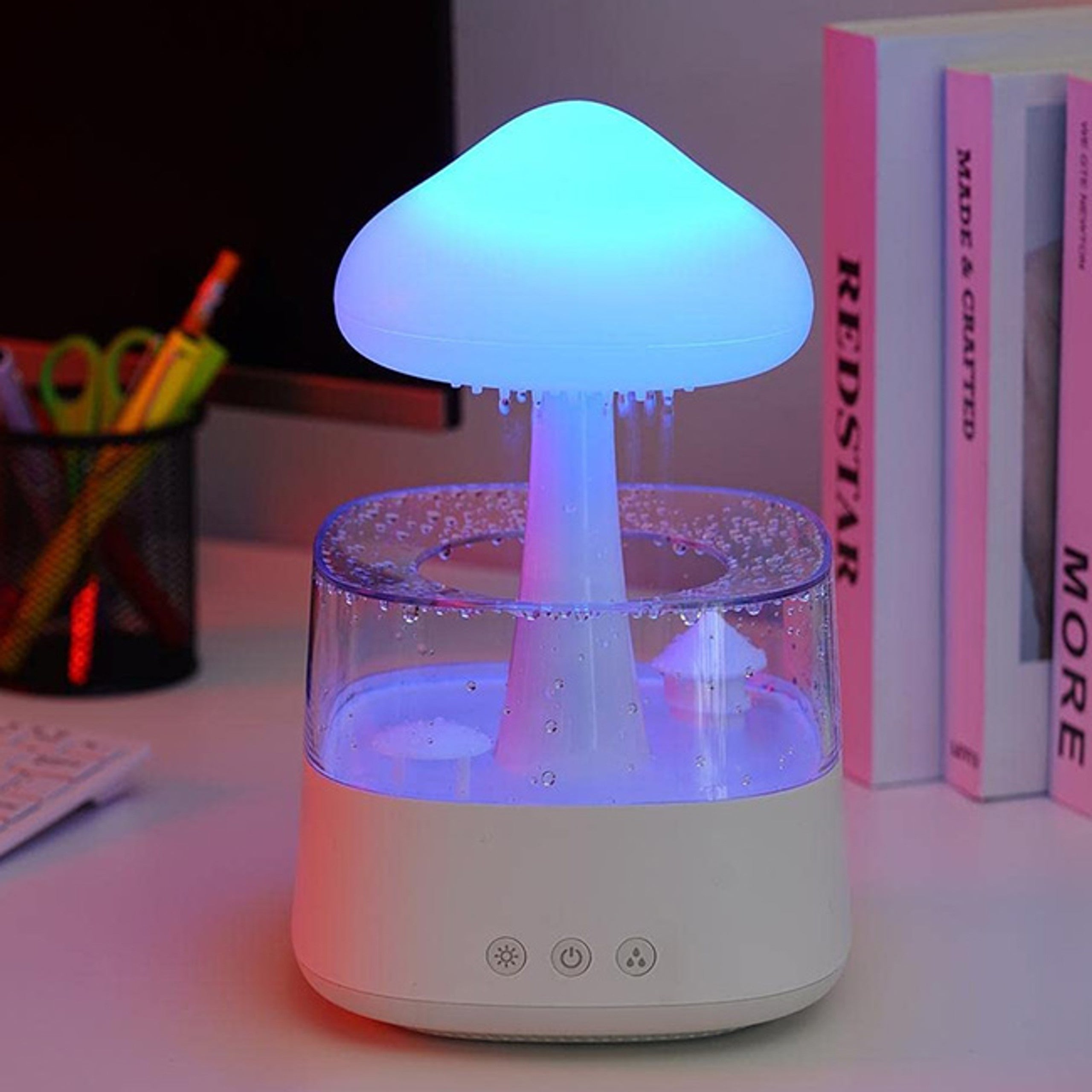 Junips | Mushroom Cloud Rain Diffuser Relaxing Humidifier - Atumis