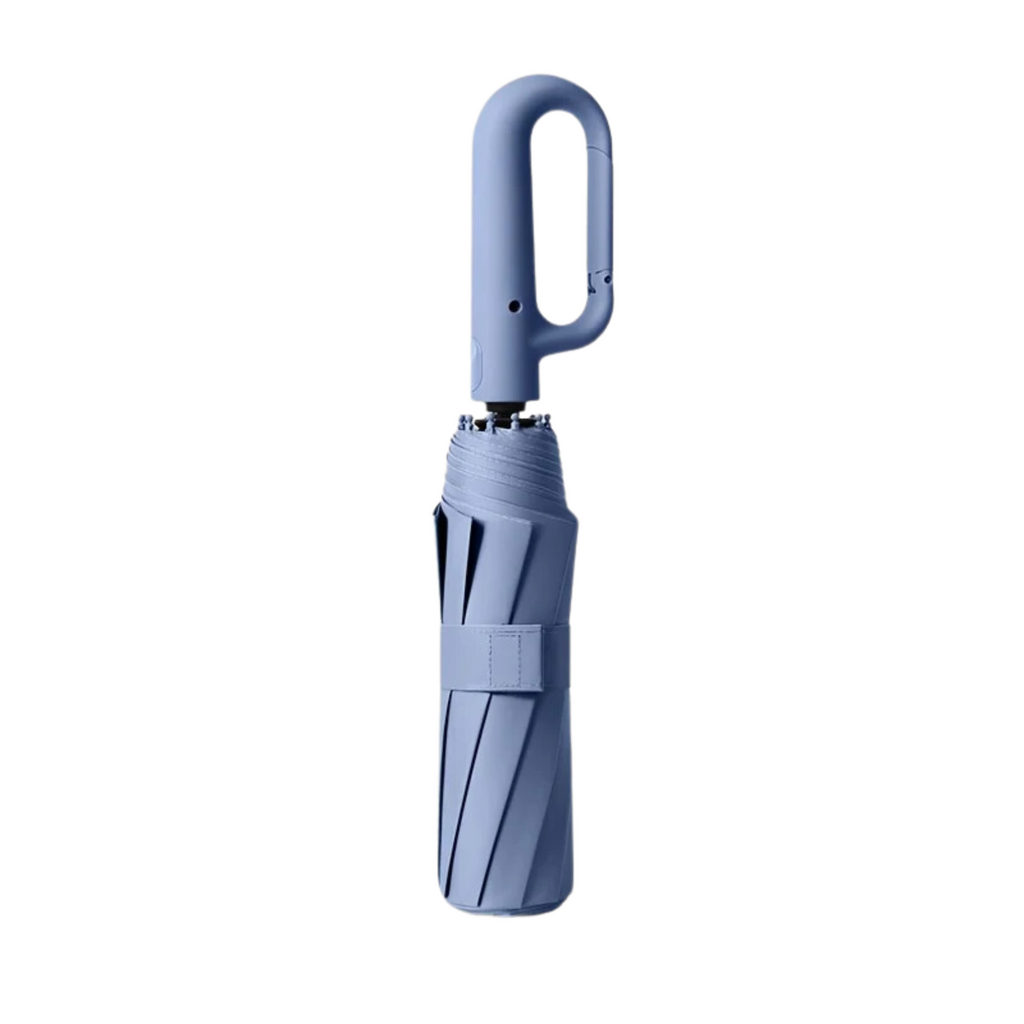 Junips | Wind-Resistant Automatic Folding Umbrella with Large Buckle Handle – Compact & Durable