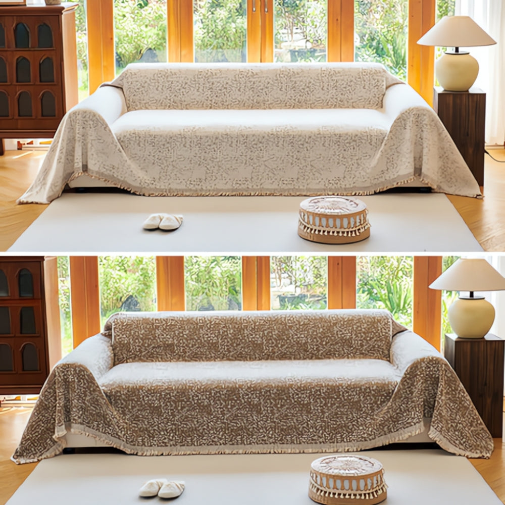 Junips | Modern Boho Cotton Sofa Cover Reversible Design