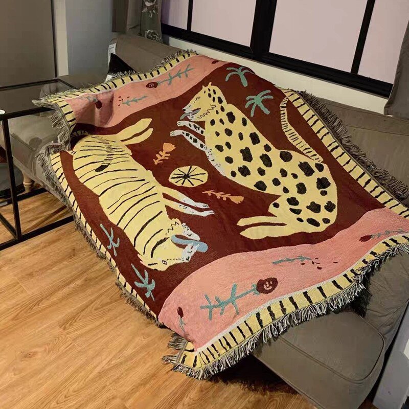 Junips | Boho Style Knitted Blanket
