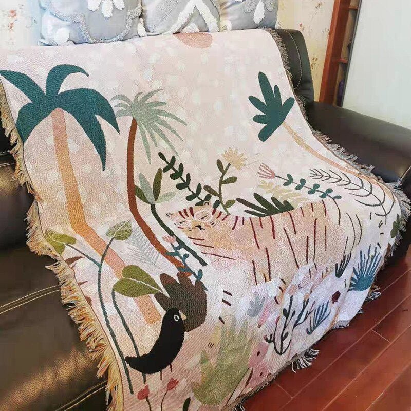 Junips | Boho Style Knitted Blanket
