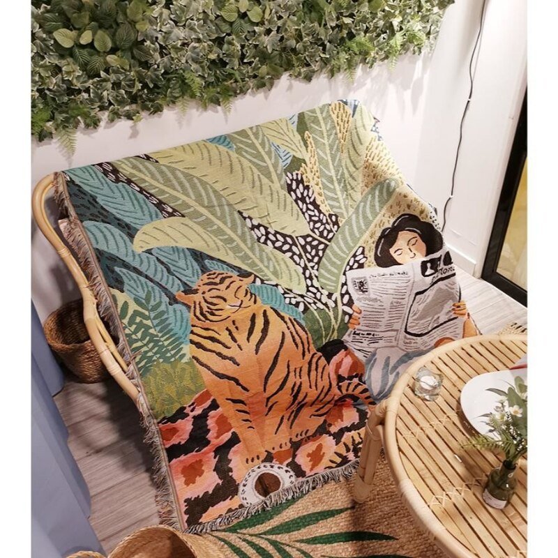 Junips | Boho Style Knitted Blanket