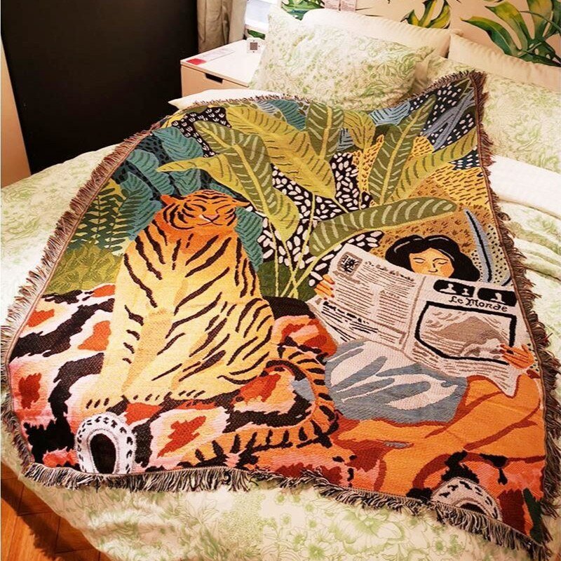 Junips | Boho Style Knitted Blanket