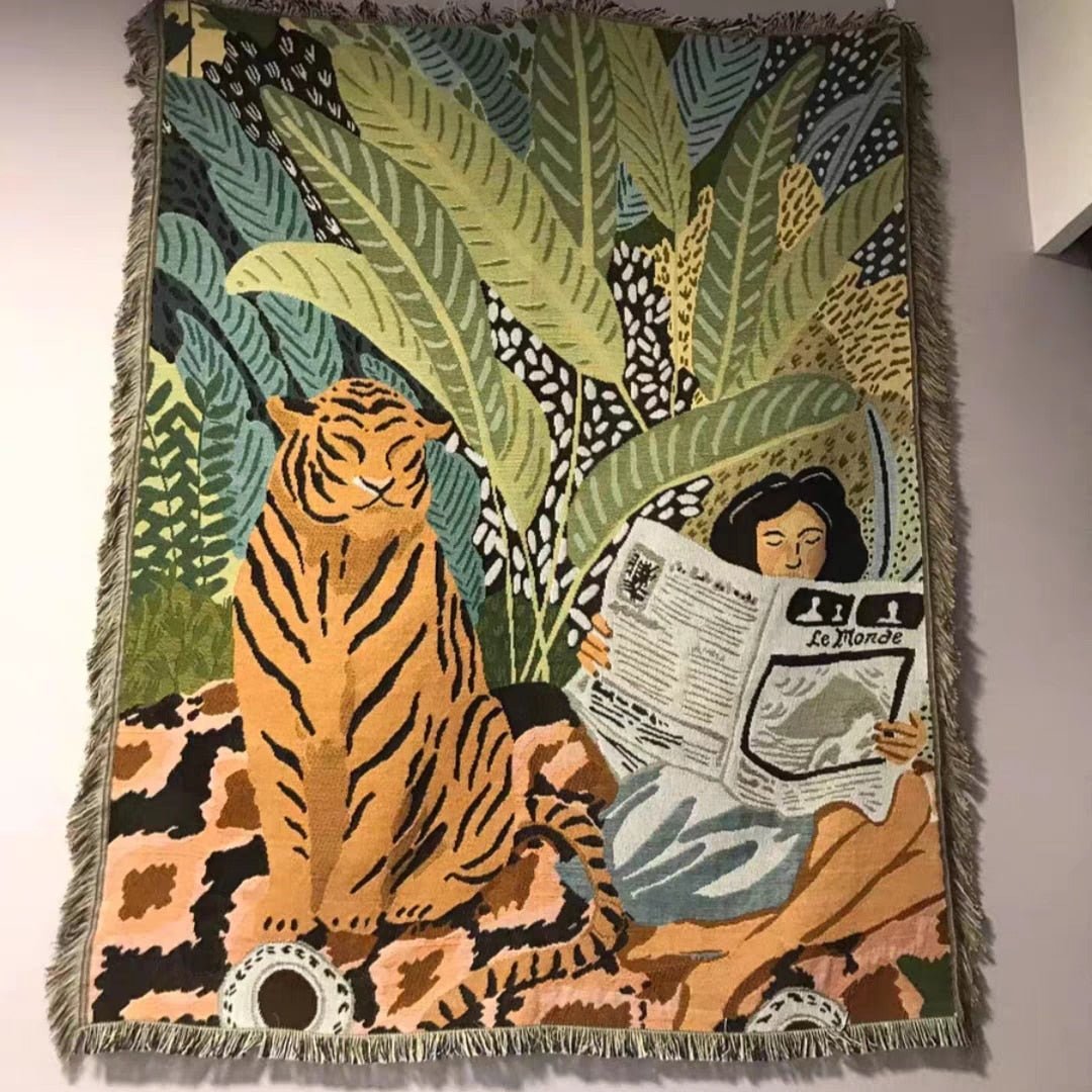 Junips | Boho Style Knitted Blanket