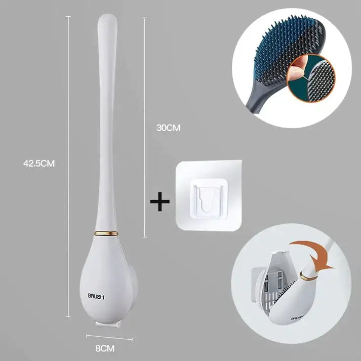 Junips | Elegant and hygienic toilet brush made of silicone - SmartBrush