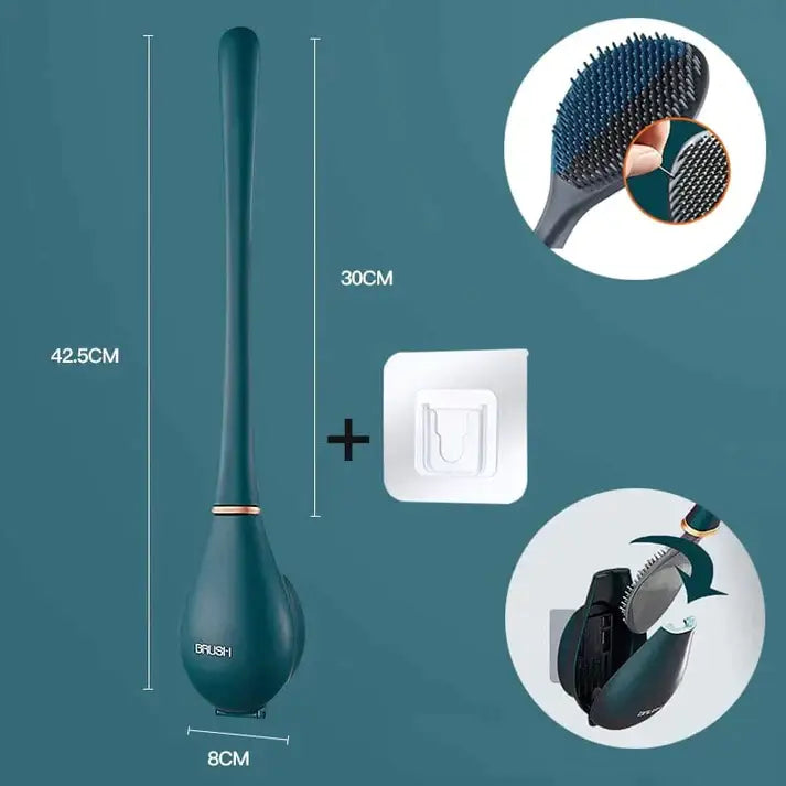 Junips | Elegant and hygienic toilet brush made of silicone - SmartBrush
