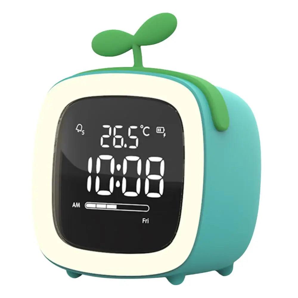 Junips | BunnyGlow - LED Alarm Clock – Night Light with Digital Display & Timer