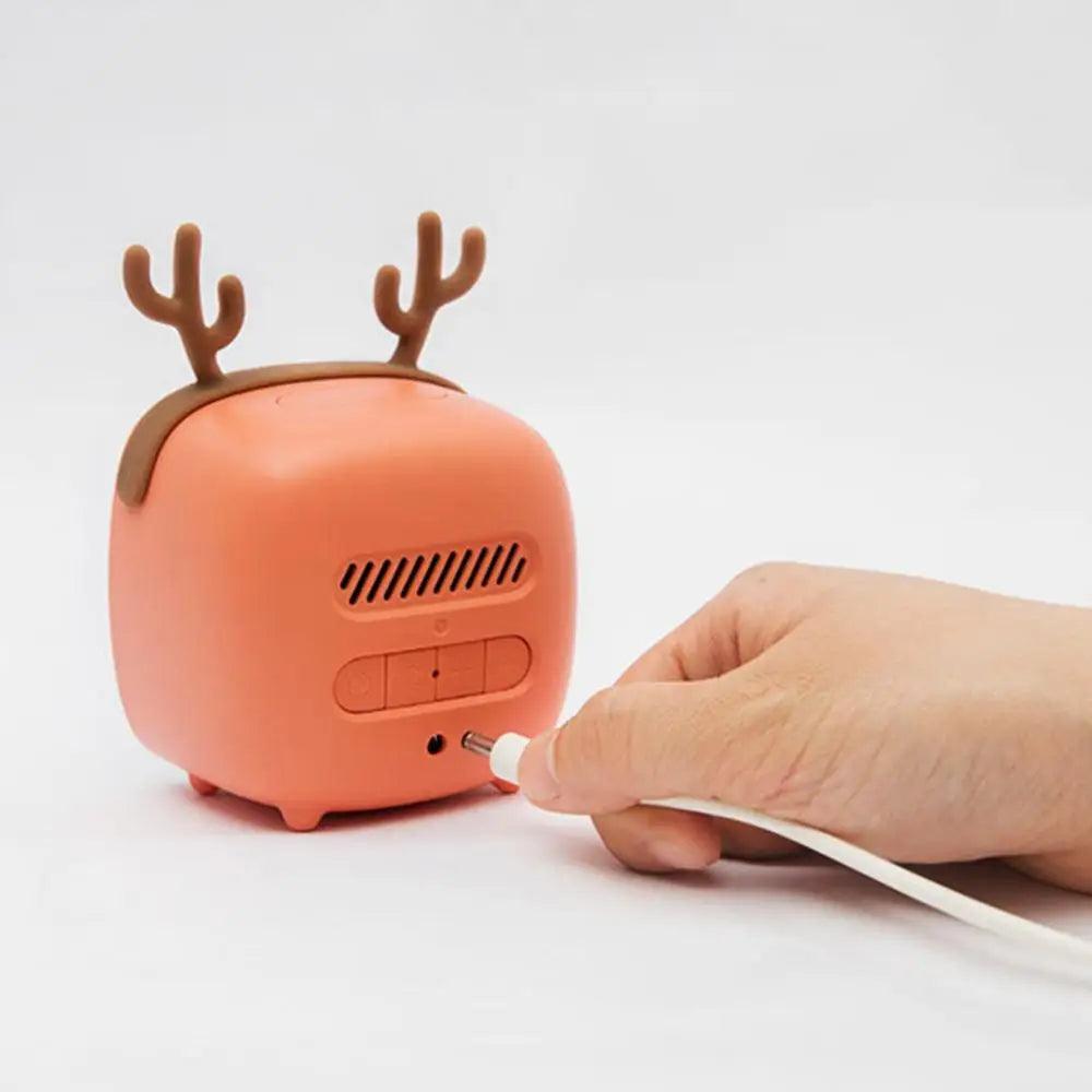 Junips | BunnyGlow - LED Alarm Clock – Night Light with Digital Display & Timer