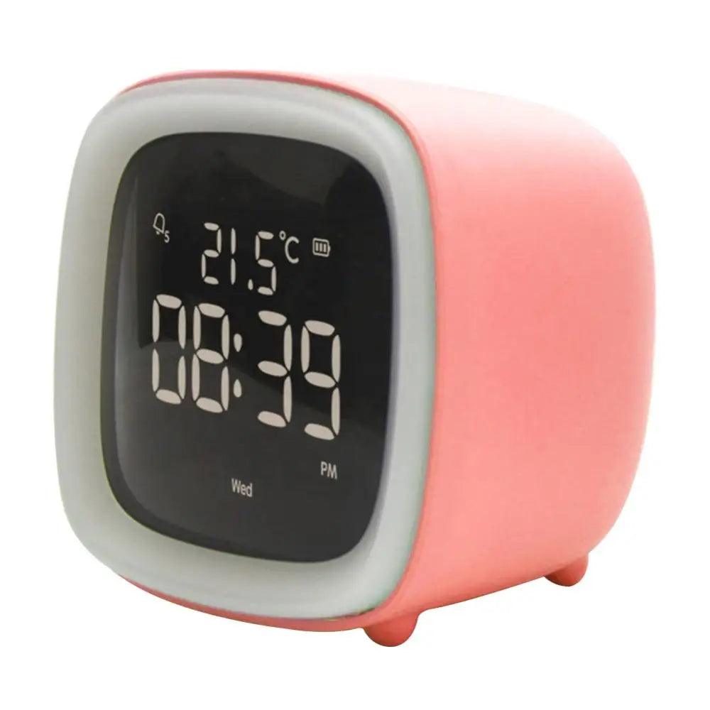 Junips | BunnyGlow - LED Alarm Clock – Night Light with Digital Display & Timer