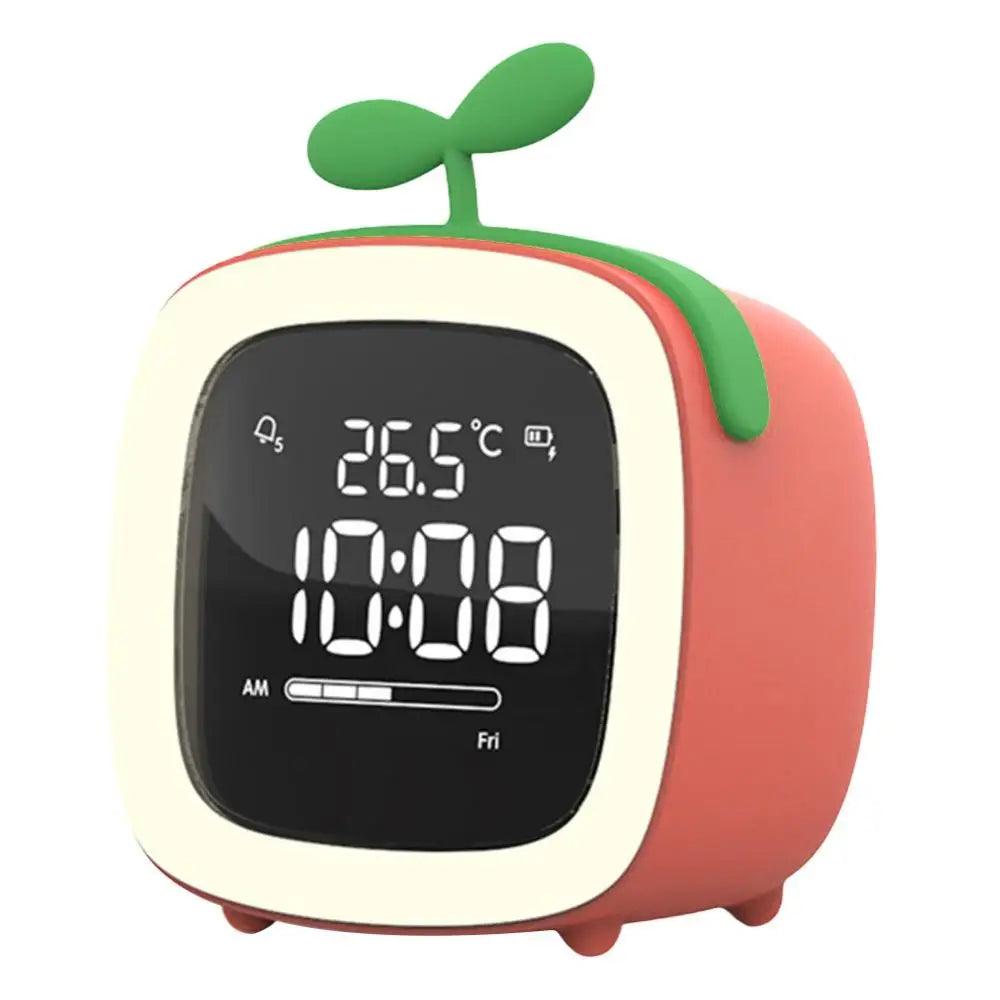 Junips | BunnyGlow - LED Alarm Clock – Night Light with Digital Display & Timer