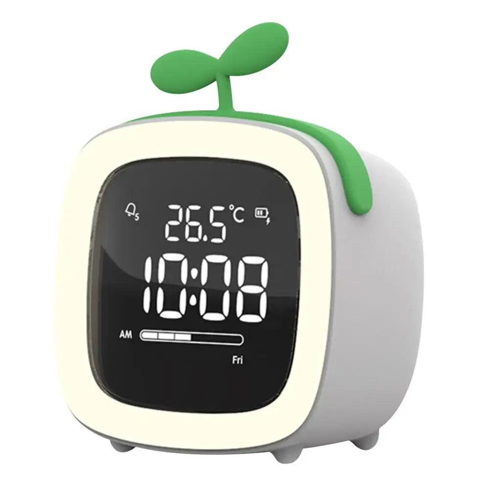 Junips | BunnyGlow - LED Alarm Clock – Night Light with Digital Display & Timer