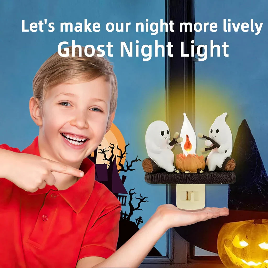 Junips | Halloween Ghost Campfire Night Light