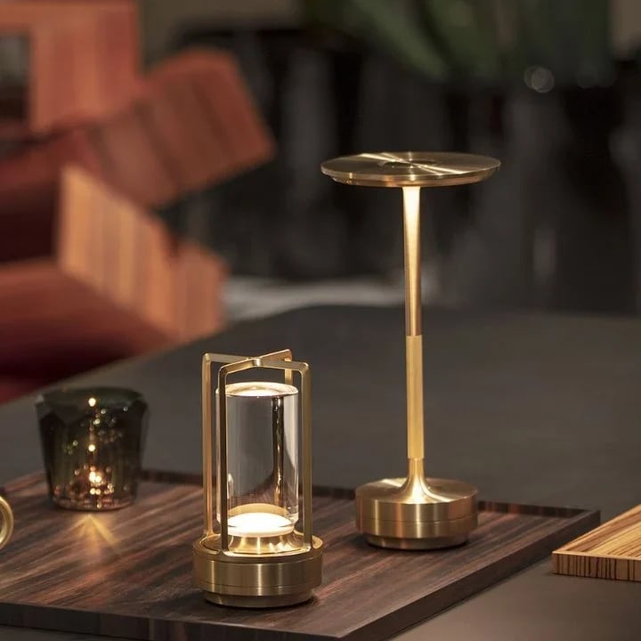 Junips | Cordless Table Lamp - Dimmable & Rechargeable Waterproof Desk Light