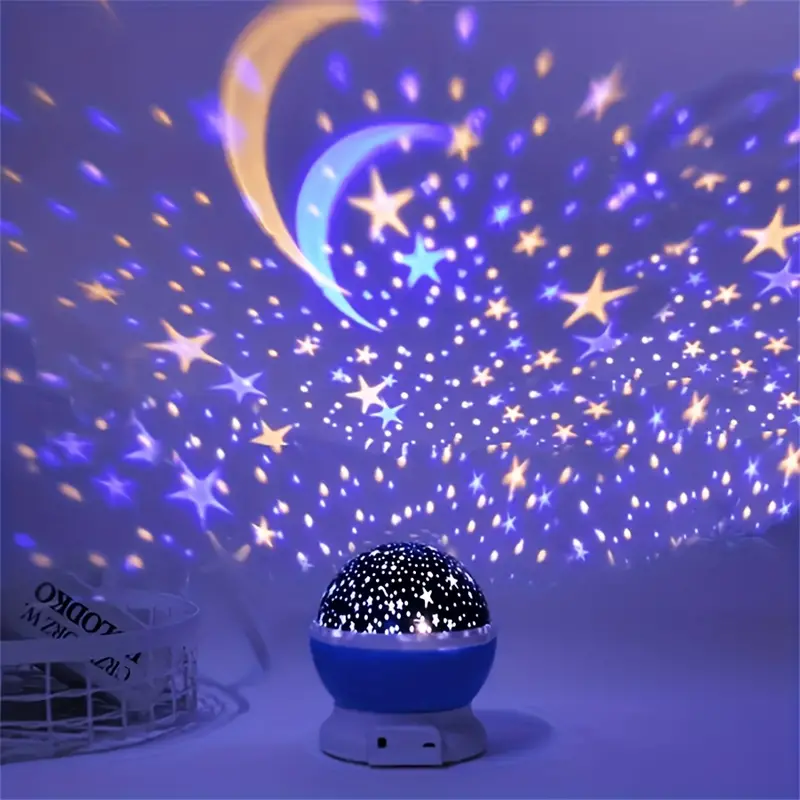 Junips | Starry Sky Night Light for Kids – Magical LED Projector with Color Change
