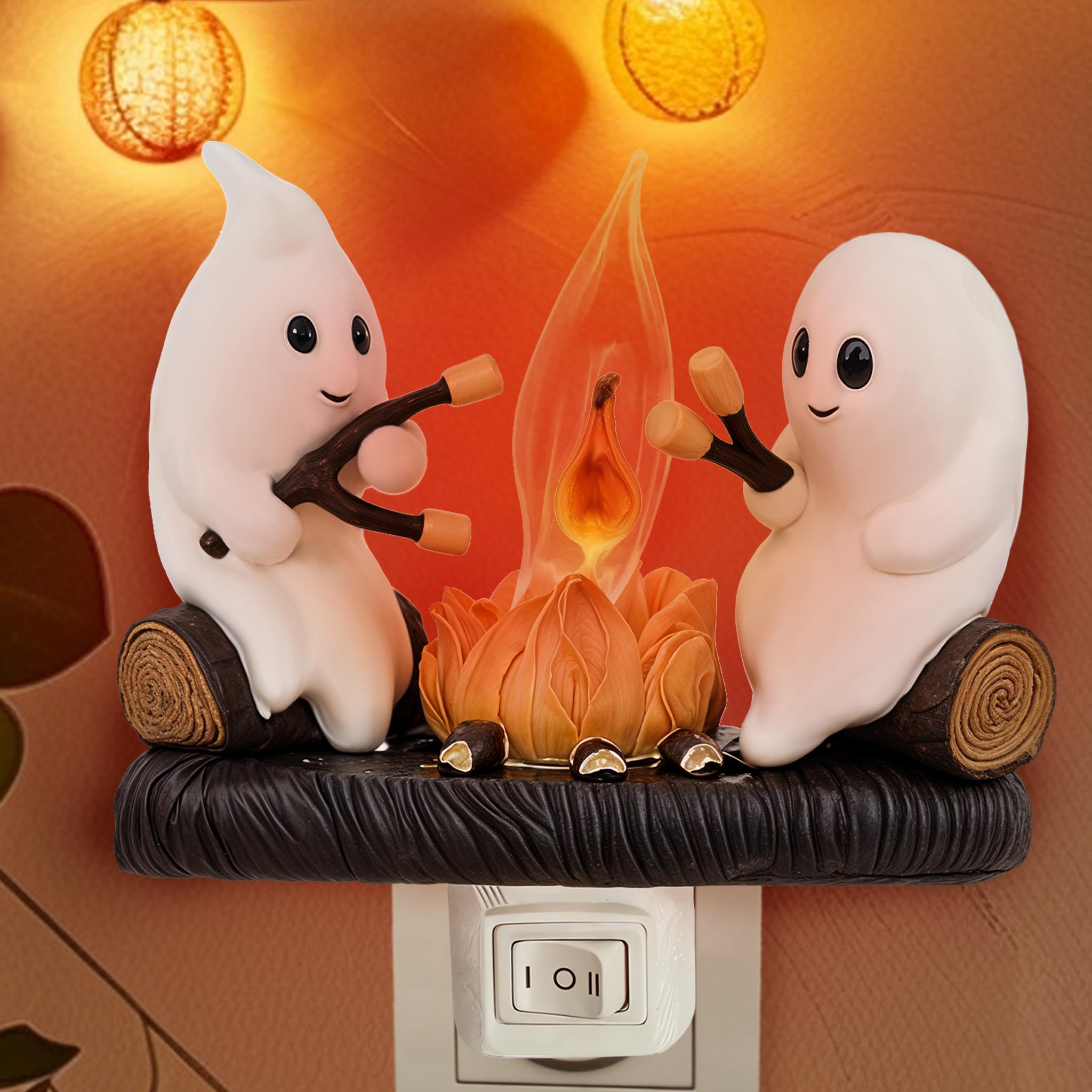 Junips | Halloween Ghost Campfire Night Light