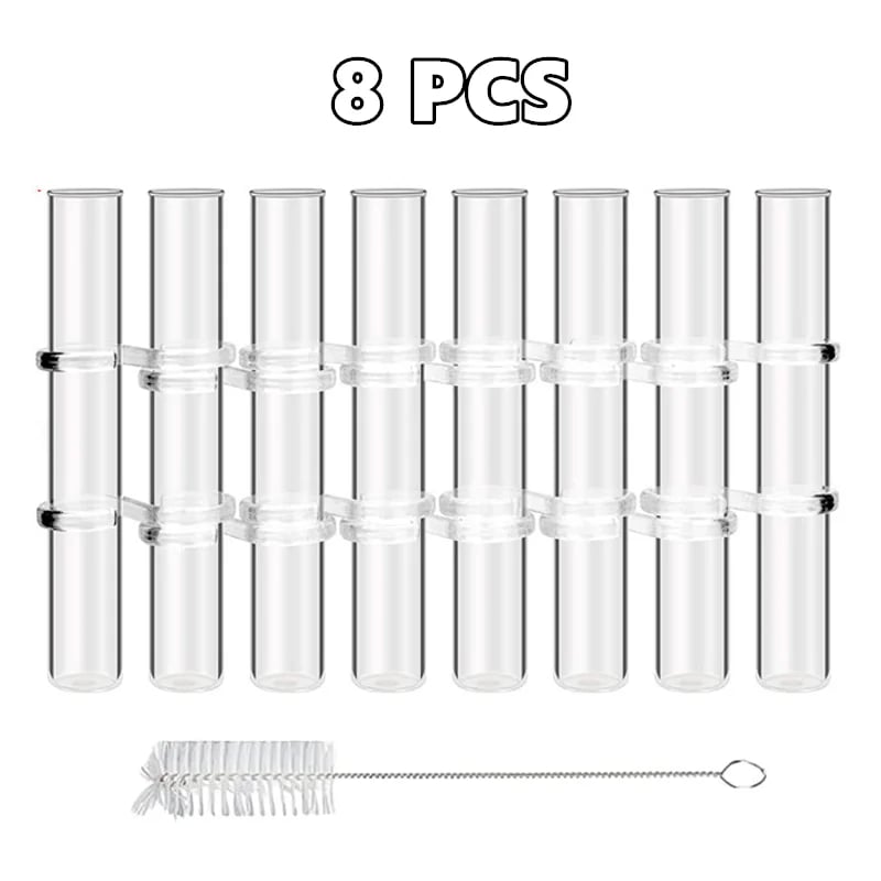 Junips | Flexible Flower Vases with Hinges | Modern Glass Tube Vase