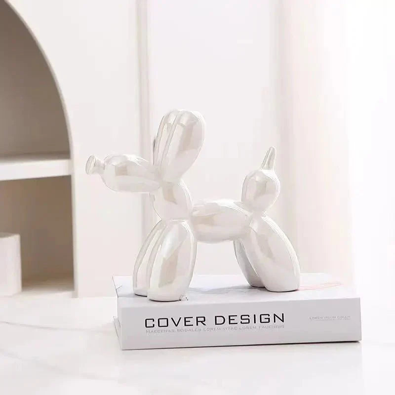 Junips | Ceramic Glossy Balloon Dog Ornament