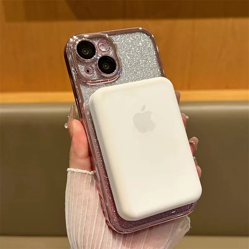 Junips | Glitter Magnetic Ring Stand Phone Case