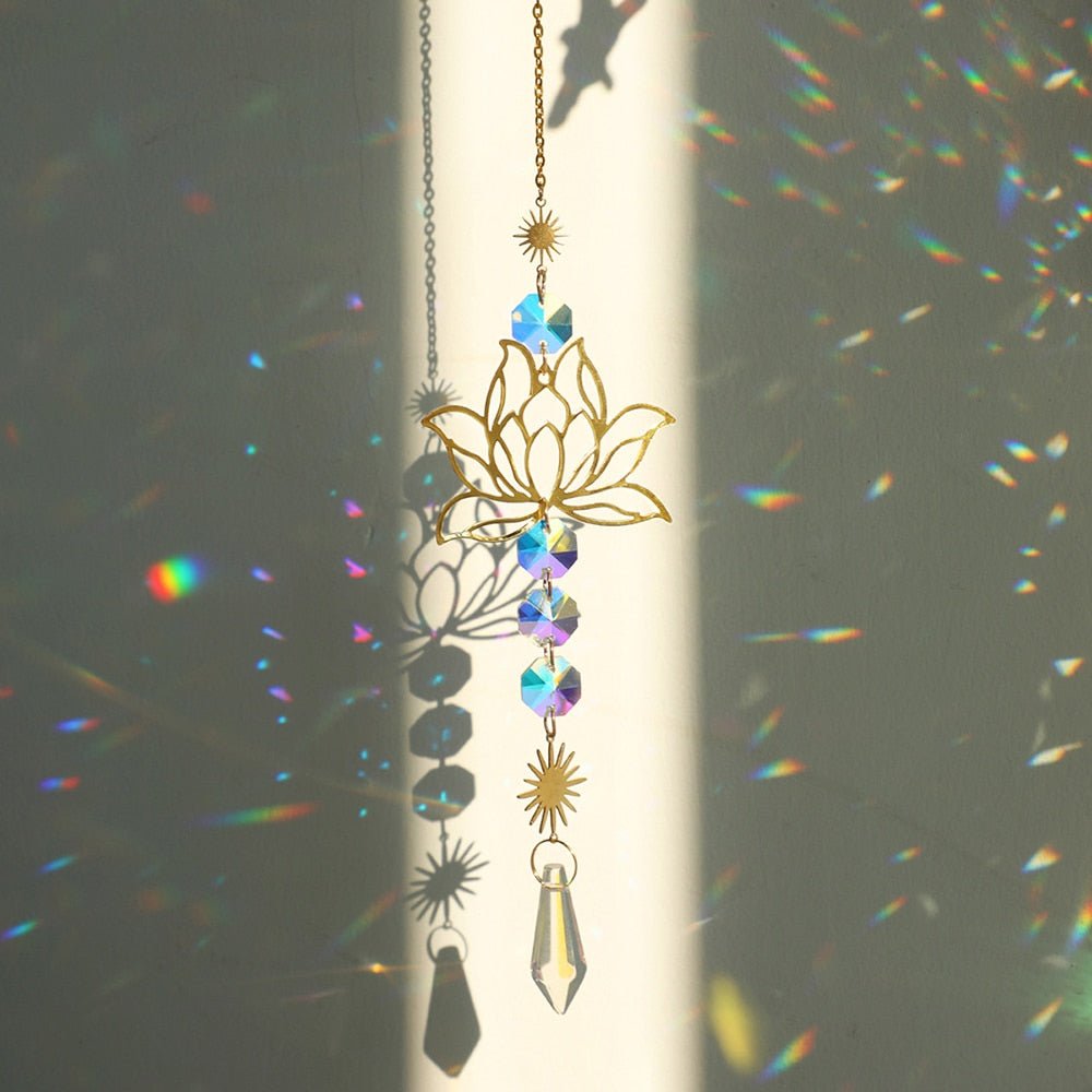 Junips | Chakra Crystal Lotus Sun Collector