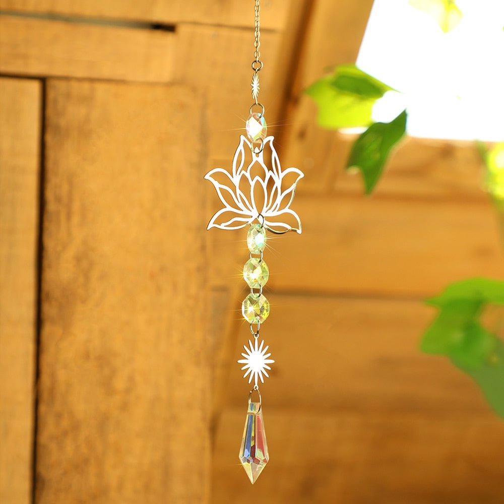 Junips | Chakra Crystal Lotus Sun Collector